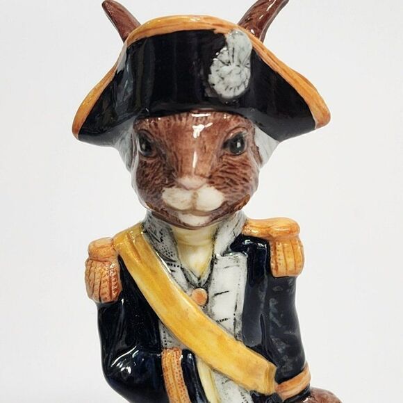 Nelson Bunnykins 4.5" Figurine Ltd Edition 6 of 750 Royal Doulton 2005 England - Picture 4 of 11